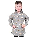 JAN &amp; JUL Waterproof Puddle-Dry Rain Jacket for Kids