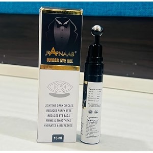 janaab under eye gelcream for reduces dark circles fine lines puffiness amp wrinkles  reduces anxiety improves fatigue cooling gel formula hydrating for under-eyes all skin types suitable for men amp women 15ml pack of 2