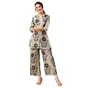 Janasya Women39s Multicolor Pure Cotton Floral Printed
