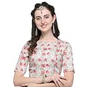 Janasya Women39s Poly Silk Digital Printed Saree
