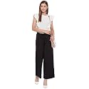 Janasya Women's Pure Cotton Palazzo Pant