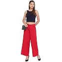 Janasya Women's Pure Cotton Palazzo Pant