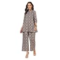 Janasya Women Top with Palazzo Set
