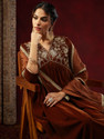 Janasya Women Velvet Kurta Pant Dupatta Set