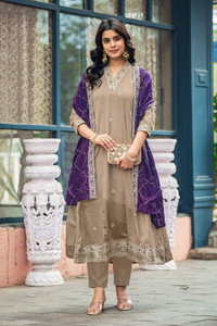 JANAY Women Kurta Pant Dupatta Set