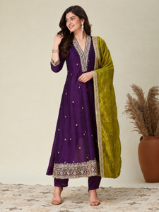 JANAY Women Kurta Pant Dupatta Set