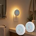 Jandcase Air Purifier,Air Ionizers Negative Ion Technology with Night Light