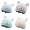 JANGANNSA Cotton Newborn Baby Girls Hat Spring