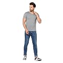 JANGOBOY Men39s Solid Half Sleeve V-Neck Cotton