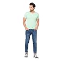 JANGOBOY Men39s Solid Half Sleeve V-Neck Cotton