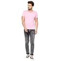 JANGOBOY Men39s Solid Half Sleeve V-Neck Cotton