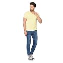 JANGOBOY Men39s Solid Half Sleeve V-Neck Cotton