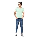 JANGOBOY Men39s Solid Half Sleeve V-Neck Cotton
