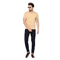 JANGOBOY Men39s Solid Half Sleeve V-Neck Cotton