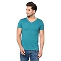 JANGOBOY Men39s V Neck Half Sleeve Cotton