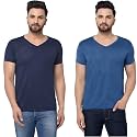 JANGOBOY Men39s V-Neck Cotton T-Shirt Pack of