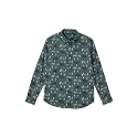 Janie and Jack Printed Twill Button Down Shirt (Toddler/Little Kid/Big Kid)