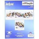 Janlynn 195-0601 14 Count Sleepy Bears Counted Cross Stitch Kit, 19 by 7-Inch
