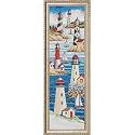 Janlynn Lighthouses Counted Cross Stitch Kit-6"X21" 14 Count