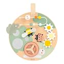 Janod - Sweet Cocoon - Wooden Hanging Busy Board