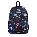 JanSport SuperBreak Plus Backpack with Padded 15-inch Laptop Sleeve and Integrated Bottle Pocket - Spacious and Durable Daypack for Work and Travel - Surreal Space