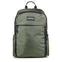 JanSport Venture Daypack – Travel Pack With Large Main Compartment, Padded Laptop Sleeve, Dual Water Bottle Pockets, and Attachment Buckles, Cargo Green