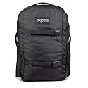 JanSport Venture Pack – Travel Pack With Large Main Compartment with Compression Straps, Dual Water Bottle Pockets, Padded Hip Belt &amp; Luggage Trolley Pass-Through, Black
