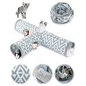 JanYoo Plush Rabbit Hideout Bunny Tunnel and Tube 3 Ways Guinea Pig Tunnel