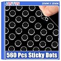 JANYUN 10mm Mounting Putty, 560 Pcs Double Sided Sticky Dots Removable