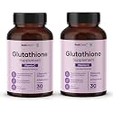 Japanese Glutathione Capsules with Vitamin C | Antioxidant, Detox & Supports Glowing Skin | Helps in Healthy, Radiant & Youthful Skin |Pack of 2-30 Capsules