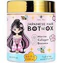 Japanese Hair BTX Mask for Damaged Hair Bondox (B-TOX) treatment – Collagen &amp; Keratin Treatment with Beeswax &amp; Seaweed, Anti-Frizz, Protein Repair, Formaldehyde-Free (16.9 oz)