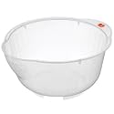 Japanese Rice Washing Bowl with Side and Bottom Drainers, Made in Japan