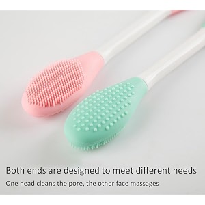 japp silicone face brush flexible facial mud applicator spatula hairless moisturizer applicator tool for mud clay body lotions charcoal