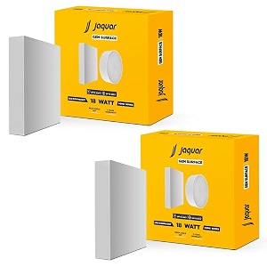 Jaquar 18W Gem Trimless Square Surface Downlight