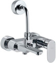 Jaquar 3-in-1 Single Lever Faucet with Provision for Hand & Overhead Shower Wall Mixer Faucet (Wall Mount Installation Type)