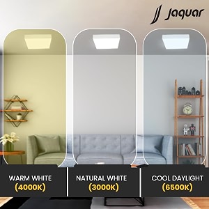 Jaquar 6W Gem Trimless Square Surface Downlight
