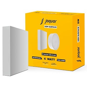 Jaquar 6W Gem Trimless Square Surface Downlight