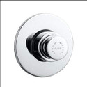 Jaquar FLV-CHR-1093N Brass Flush Valve Round Flush Valve Faucet (Wall Mount Installation Type)