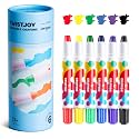 Jar Melo Jumbo Crayons for Toddlers, 6 Colors TwistJoy Washable Crayon