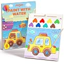 Jar Melo Paint with Water Books for Toddlers, Transportation