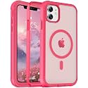 jaroco Magnetic for iPhone 11 Case Heavy Duty Protection Rose