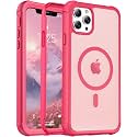 jaroco Magnetic for iPhone 11 Pro Max Case Heavy Duty Protection Rose