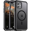 jaroco Magnetic for iPhone 12/12 Pro Case Heavy Duty Protection Black