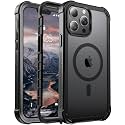 jaroco Magnetic for iPhone 13 Pro Max Case Heavy Duty Protection Black
