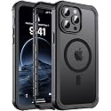 jaroco Magnetic for iPhone 14 Pro Case Heavy Duty Protection Black