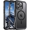 jaroco Magnetic for iPhone 16 Pro Case Heavy Duty Protection Black