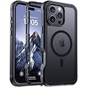 jaroco Magnetic for iPhone 16 Pro Max Case Heavy Duty Protection Black
