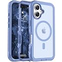 jaroco Magnetic for iPhone 17 Case Heavy Duty Protection Blue Purple