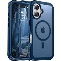 jaroco Magnetic for iPhone 17 Case Heavy Duty Protection Deep Blue