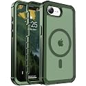 jaroco Magnetic for iPhone 17e Case&amp; iPhone 16e Case Army Green